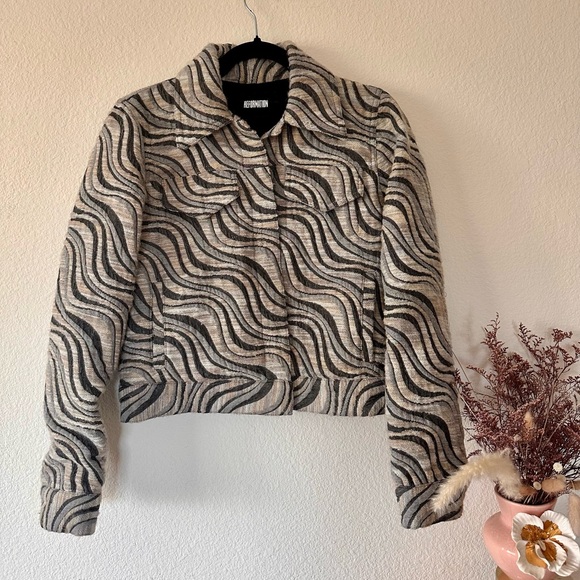 Reformation Fun Printed Jacket - Picture 2 of 4